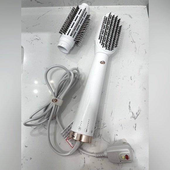 T3 AireBrush Duo Interchangeable Hot Air Blow Dry Brush - Picture 1 of 10